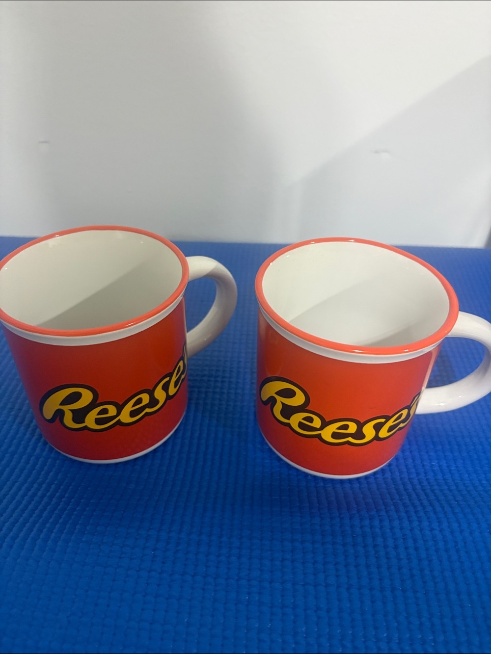 Reese’s Orange Logo Ceramic Mug - Set of 2